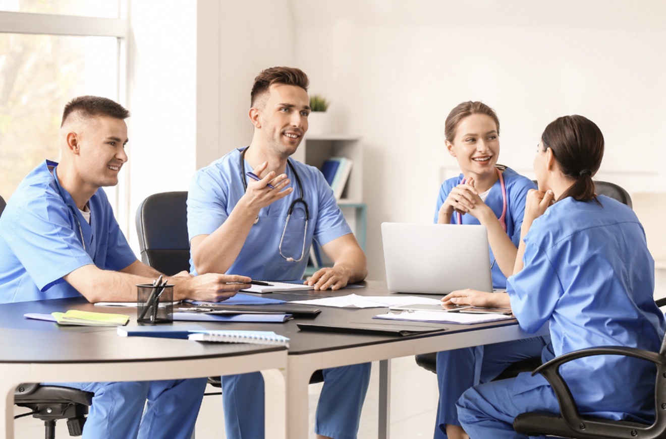 CRUZ Home Care professional team meeting